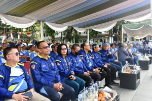 Komandan Lanal Bandung Bersama Unsur Forkopimda Kota Bandung Hadiri Acara Peringatan Hari Olahraga Nasional ke-40 Tingkat Kota Bandung Tahun 2023