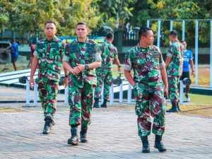 Batalyon Zeni Tempur 10 Kostrad menerima Verifikasi Lapangan Internal oleh Staf Ren Divif 2 Kostrad