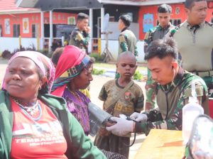 Wouw….Kini Ada Layanan Halo Doc di Intan Jaya, Inovasi Satgas Yonif PR 330 Kostrad