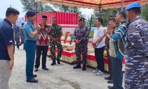 Danlanal Bersama Forkopimda Simeulue Lepas KRI Cut Nyak Dien-375 Diakhir Misi Ekspedisi Rupiah Berdaulat 2023