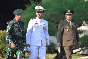 Perwira Seksi Teritorial Brigif Raider 9 Kostrad Hadiri Acara Peringatan Harhubnas dan PMI Kabupaten Jember Tahun 2023