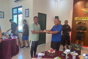 Pangdivif 3 Kostrad Berikan Kejutan Untuk Aspers Kasdivif 3 Kostrad