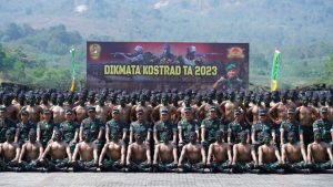 Pangkostrad Dampingi Kasad Berikan Motivasi Kepada 549 Prajurit Tamtama Khusus Kostrad