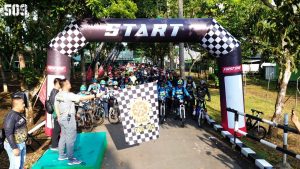 Rayakan HUT Ke-76, Yonif Raider 509 Kostrad Gelar Fun Bike dan Trail Adventure