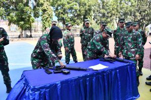 LANTAMAL III JAKARTA LAKSANAKAN LATIHAN AKHIR JELANG UJI TERAMPIL GLAGASPUR HANLAN P-1, P-2, L-1 dan L-2 TA 2023