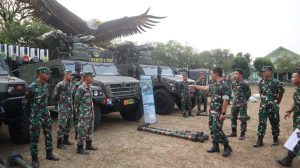Persiapan Yonarhanud 1 Kostrad Menjelang HUT Ke – 78 TNI