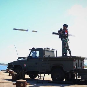 6 Rudal Starstreak Batalyon Arhanud 16 Kostrad ditembakkan ke Target Sasaran Udara