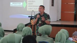 Penyuluhan Bintal Fungsi Komando Kepada Prajurit dan Persit Brigif Mekanis Raider 6 Kostrad