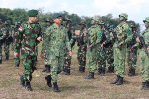 Danyonif Raider 515 Kostrad Membuka Latihan Bersama Keris Satria-14 TNI AD – Tentara Darat Diraja Brunei