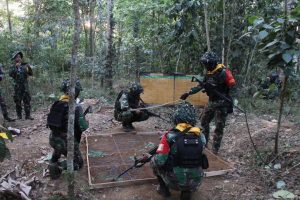 Brigif Para Raider 18 Kostrad Uji Siap Tempur (UST) Terintegrasi Tahun 2023