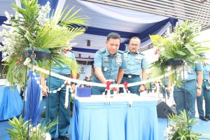 DANLANTAMAL III JAKARTA HADIRI ACARA DELIVERY CEREMONY SPECIAL MISSION COMBAT BOAT