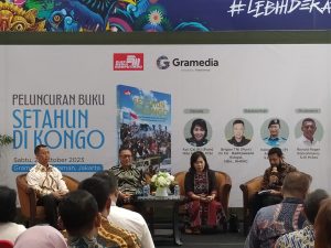 Peluncuran Buku Setahun Di Kongo Tuai Apresiasi