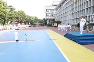 LANTAMAL III JAKARTA LAKSANAKAN UPACARA PERINGATAN HUT KE-78 TNI TAHUN 2023