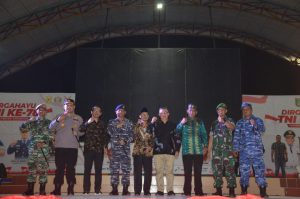 Danlanal Dumai Buka Acara Open Ceremony HUT TNI Expo 2023 di Kota Dumai