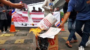 Terkait Perusakan Cagar Budaya, Mahasiswa Demo Mabes Polri Desak Walikota Jakarta Barat Uus Kuswanto Ditangkap