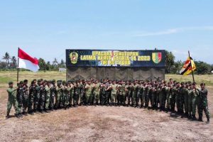 Danbrigif Raider 9 Kostrad Pimpin Upacara Penutupan Latihan Bersama Keris Satria-14 Tahun 2023
