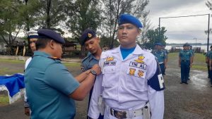 Danlanal Simeulue Pimpin Acara Kenaikan Pangkat Perwira dan Tamtama Lanal Simeulue