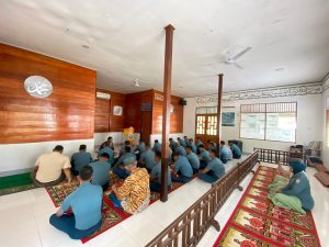 Sambut HUT Ke-78 TNI Tahun 2023, Lanal Simeulue Gelar Doa Bersama Untuk Kesuksesan Tugas TNI dan Kemajuan Indonesia