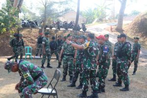 Yonif 323 Kostrad Terima Kunjungan dari Sdirbinlat Pussenif