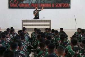 Jam Komandan Danyonif Raider 514 Kostrad Kepada seluruh Prajurit Sabaddha Yudha