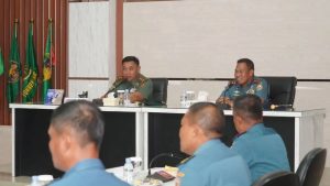 Pangdivif 1 Kostrad Terima Kunjungan Pangkoarmada 1