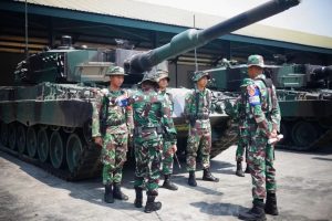 Apel Gelar Kendaraan Tempur Prajurit Yonkav 8 Kostrad