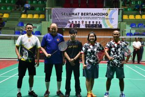 Pangkalan TNI AL Bandung Raih Juara 2 Pada Turnamen Bulutangkis Forkopimda Cup Tahun 2023