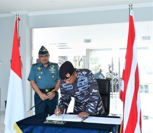 Danlantamal I Terima Kunjungan Kerja Aspotmar Pangkoarmada RI