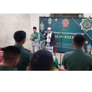 Perhubungan Kostrad Peringati Maulid Nabi Muhammad SAW 1445 H/2023 M