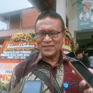 Rektor Unisma Bekasi, Dr. Hermanto Menghadiri Kegiatan Pelantikan dan Pengukuhan Pengurus Besar BKMB Bhagasasi