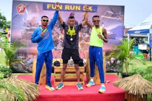 Yonif 754 Kostrad kembali Raih Prestasi di Lomba Lari 5K di Nabire