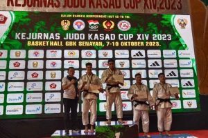 Kejurnas Judo Kasad Cup XIV 2023, Judoka Trisula Berhasil Sabet Emas