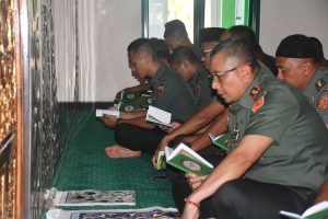 Divif 3 Kostrad Gelar Doa Bersama untuk Kesehatan dan Keselamatan Prajurit Kostrad
