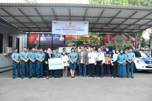 Lanal Bandung Terima Satu Unit Mobil Ambulance dari PT. BRI Persero