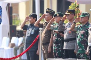 Prajurit Yonkav 8 Kostrad Ikuti Apel Gelar Pasukan Dalam Rangka Pengamanan Pemilu Tahun 2024