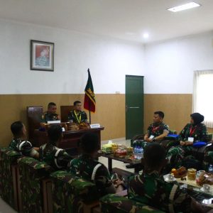 Dandenpom Divif 1 Kostrad Terima Pasis KKL Dikreg LXIII Seskoad