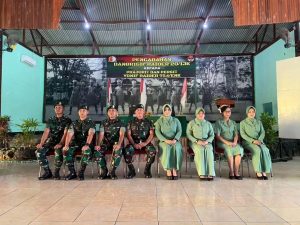 Danbrigif 20 Kostrad Berikan Pengarahan Kepada Seluruh Prajurit dan Persit Yonif 754 Kostrad