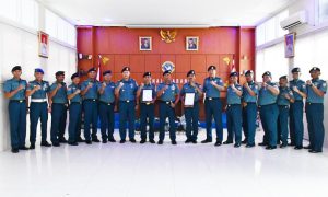 Komandan Lanal Sabang Pimpin Sertijab Karumkital J.Lilipory Lanal Sabang dan Penyerahan Jabatan Danposal Sukakarya