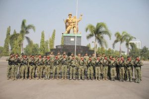 Peringati HUT Ke-62, Keluarga Besar Brigif 6 Kostrad Gelar Ziarah Ke TMP