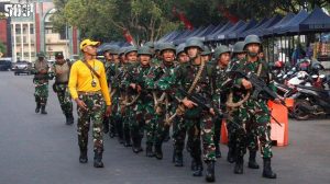 Yonif 509 Kostrad Condromowo Laksanakan Tradisi Penerimaan Warga Baru Dan Korps Pindah Satuan