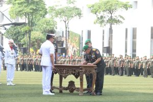 Tampuk Pimpinan Berganti, TNI AD Gelar Upacara Sertijab Kasad