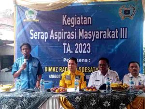 Dimaz Aditya Soesatyo Anggota Komisi C DPRD DKI Jakarta Gelar Giat Menyerap Aspirasi Masyarakat III TA.2023 di Kecamatan Cilincing, Jakarta Utara