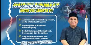 Inilah Sosok Syafrudin Budiman SIP Caleg PAN DPR RI Dapil DKI Jakarta II
