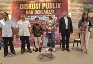 Relawan Yakin Indonesia Maju (YIM) Menggelar Diskusi Publik Dengan Tema ; “Prabowo Mencari Cawapres (Yusril Ihza Mahendra Pilihan Terbaik)” & Deklarasi Pasangan Prabowo Subianto – Yusril Ihza Mahendra (Capres – Cawapres 2024-2029)