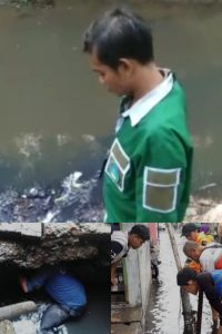Divisi Operasional FLI Pusat Lakukan Kegiatan Bersih-bersih Saluran Air, Sebab..