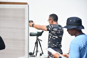 LANTAMAL III JAKARTA MENGIKUTI KEGIATAN LOMBA MENEMBAK BINSAT DI JAJARAN KOARMADA I