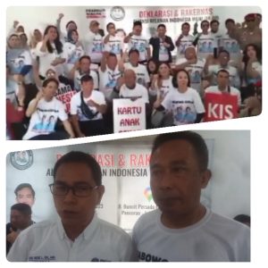 SUKSES !! Deklarasi dan Rakernas AR-IM Yakini Prabowo – Gibran akan Menang Satu Putaran, Begini Kata Dirk Beni