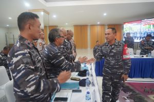 LANTAMAL III JAKARTA LAKSANAKAN TFG LATIHAN PENGAMANAN PEMILU TAHUN 2023