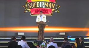 DANLANTAMAL III JAKARTA HADIRI ACARA SOEDIRMAN AWARDS 2023