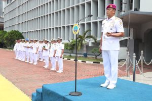 DANLANTAMAL III JAKARTA PIMPIN SERTIJAB DANDENMA DAN PENGUKUHAN JABATAN DANTIM INTEL LANTAMAL III JAKARTA